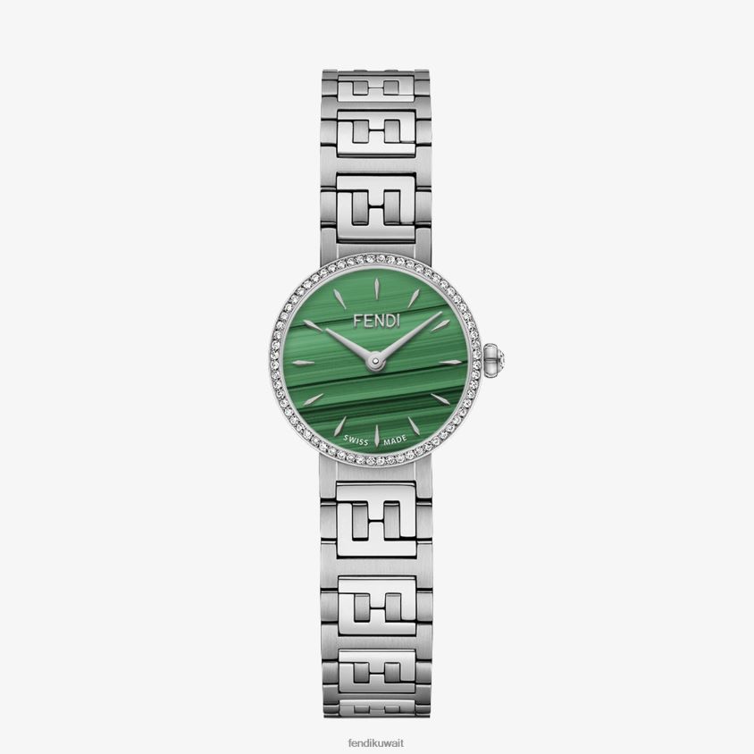 Fendi متعدد الألوان نحيف 19 ملم - سوار الساعة بشعار ff RTJZ427 مُكَمِّلات