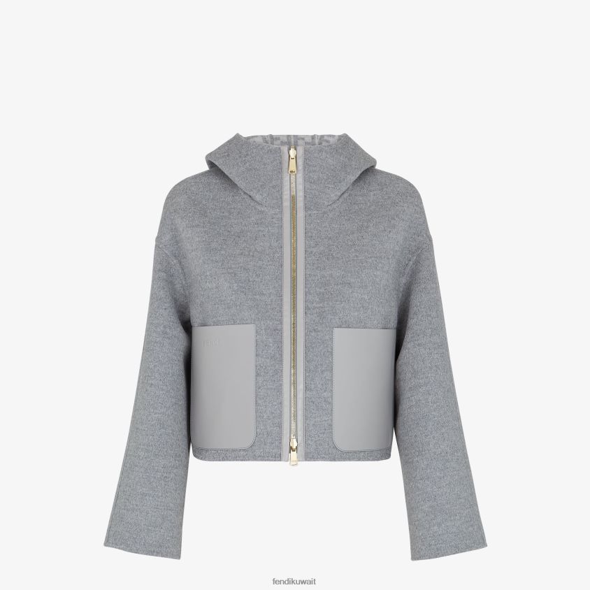 Fendi موضة نحيف سترة من الصوف RTJZ1241 ثياب