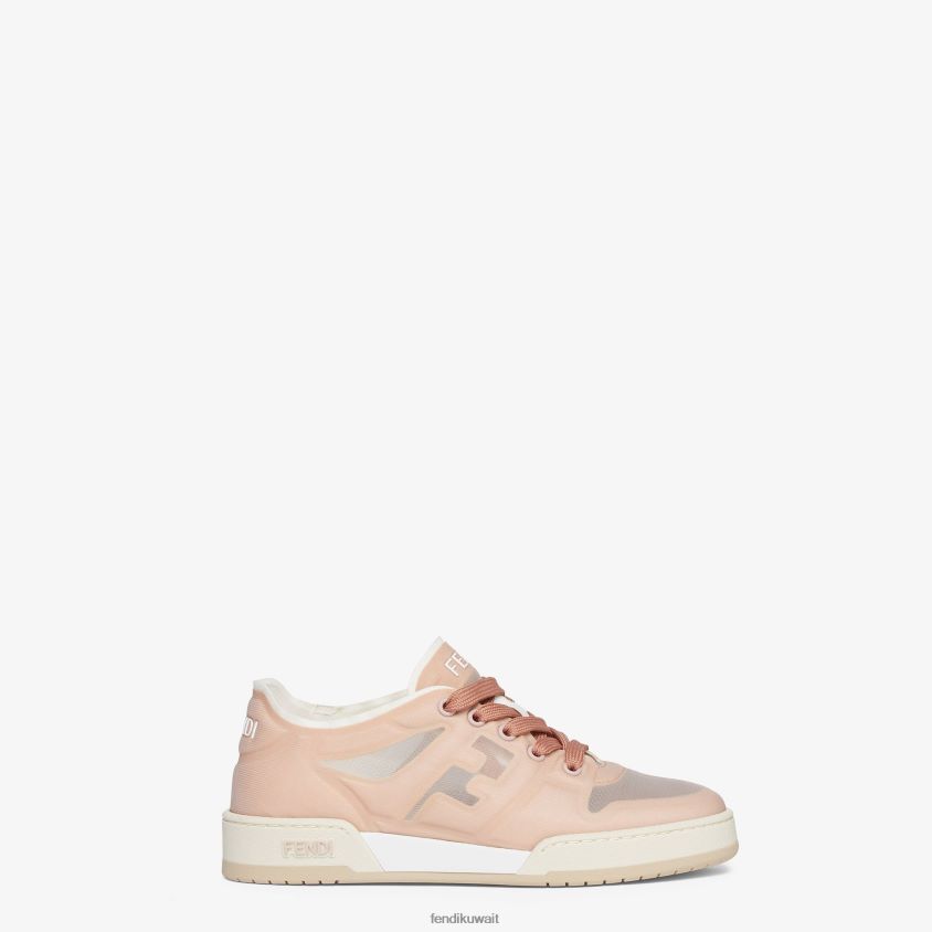 Fendi لون القرنفل نحيف قمم منخفضة شبكية RTJZ1401 أحذية