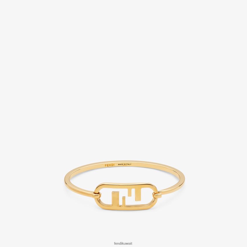 Fendi ذهب نحيف سوار أولوك بارسيليت RTJZ1706 مجوهرات