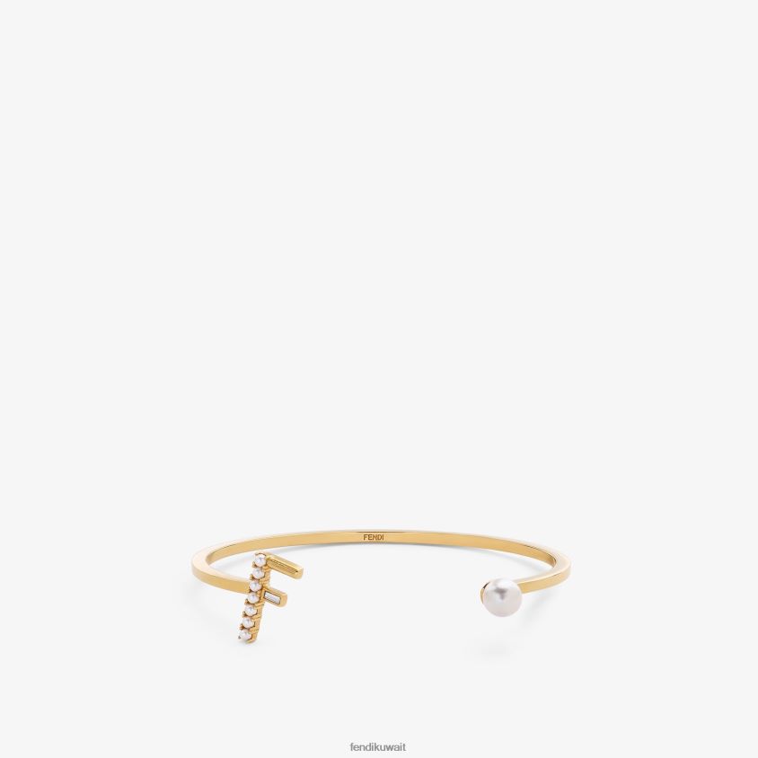 Fendi ذهب نحيف الإسورة RTJZ1712 مجوهرات