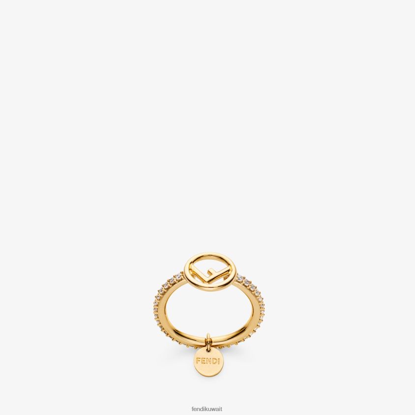 Fendi ذهب نحيف رنين رنين RTJZ1758 مجوهرات