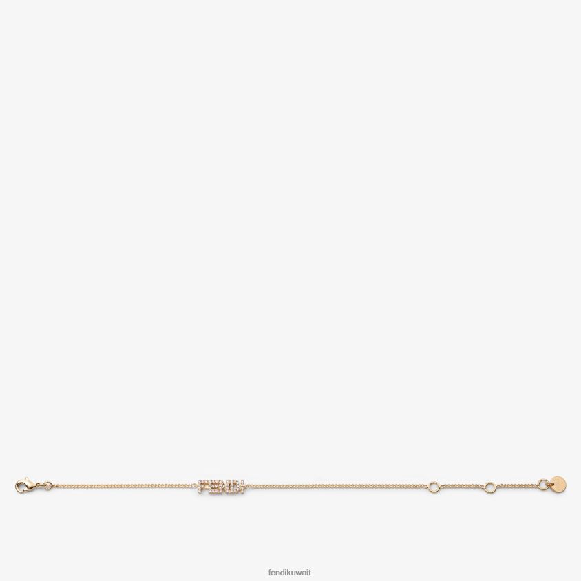 Fendi موضة نحيف سوار التوقيع RTJZ1773 مجوهرات