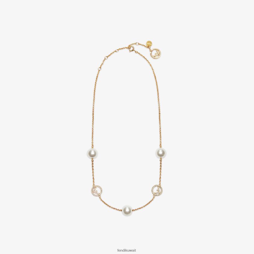 Fendi موضة نحيف قلادة RTJZ1789 مجوهرات
