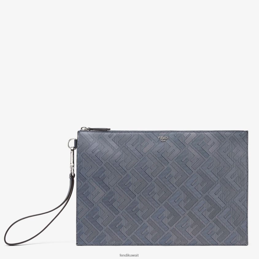 Fendi متعدد الألوان رجال الحقيبة الجلدية الظل RTJZ1863 مُكَمِّلات