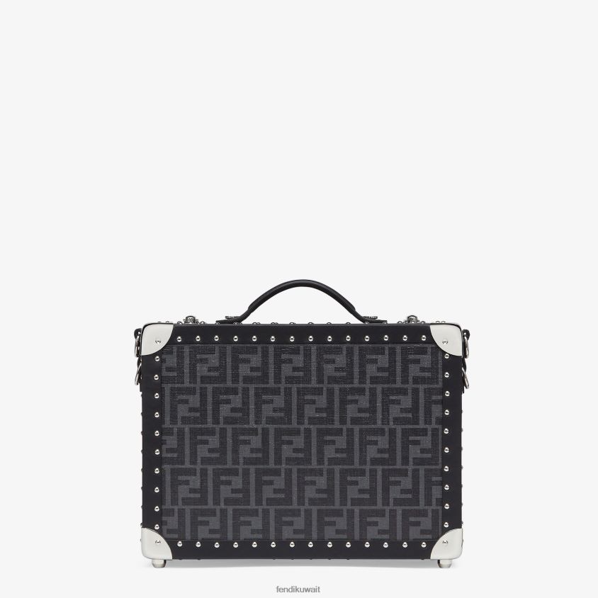Fendi أسود رجال حقيبة قماش RTJZ1890 مُكَمِّلات
