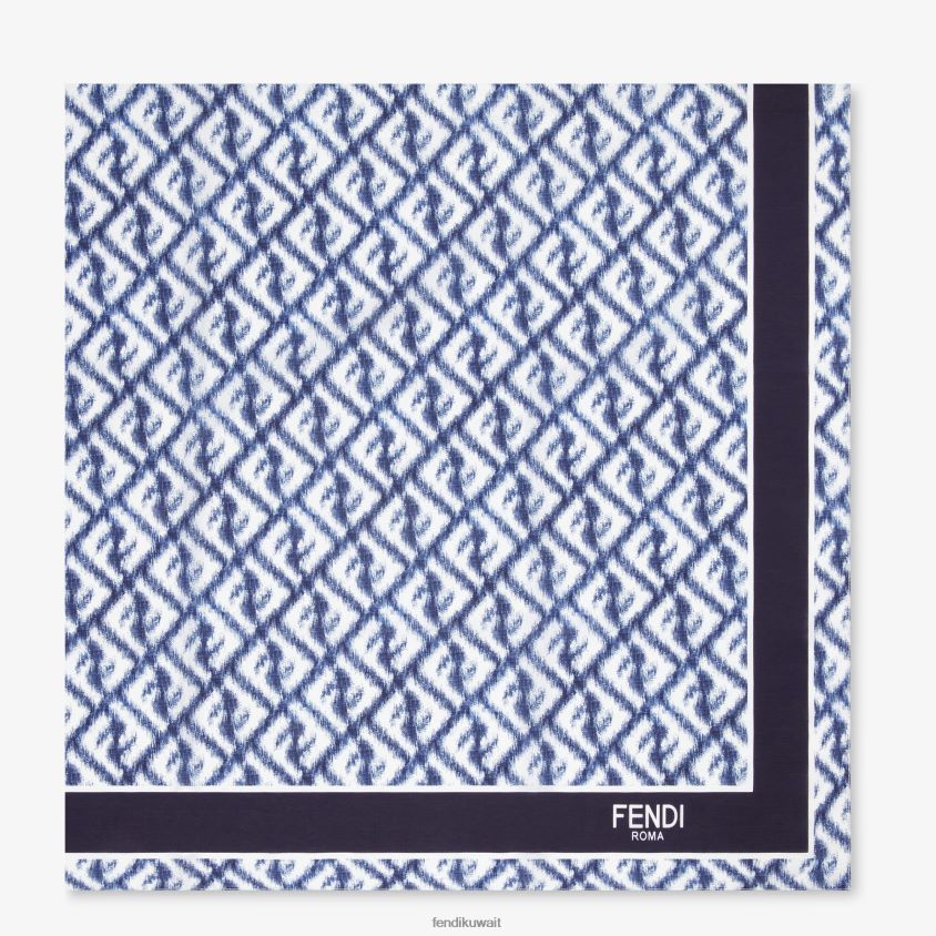 Fendi متعدد الألوان رجال صوفية من الحرير والقطن RTJZ2072 مُكَمِّلات