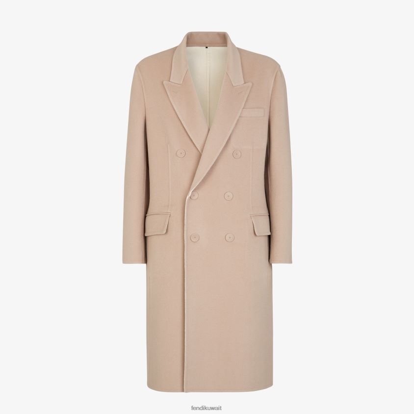 Fendi متعدد الألوان رجال معطف الكشمير إد RTJZ2112 ثياب