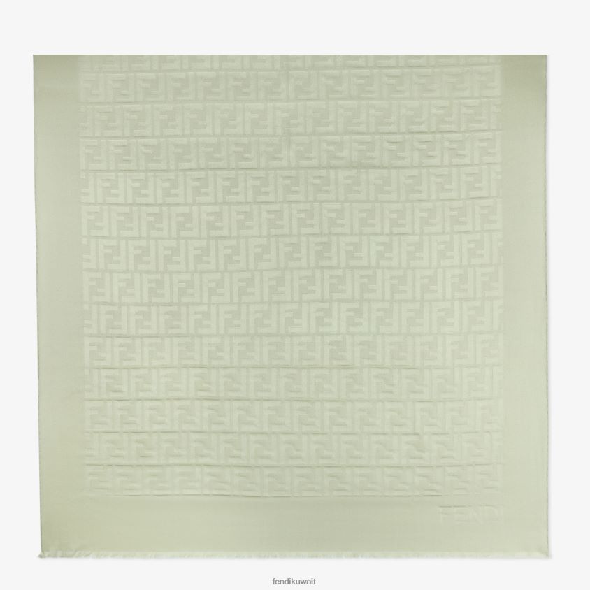 Fendi أخضر نحيف سرق الحرير RTJZ234 مُكَمِّلات