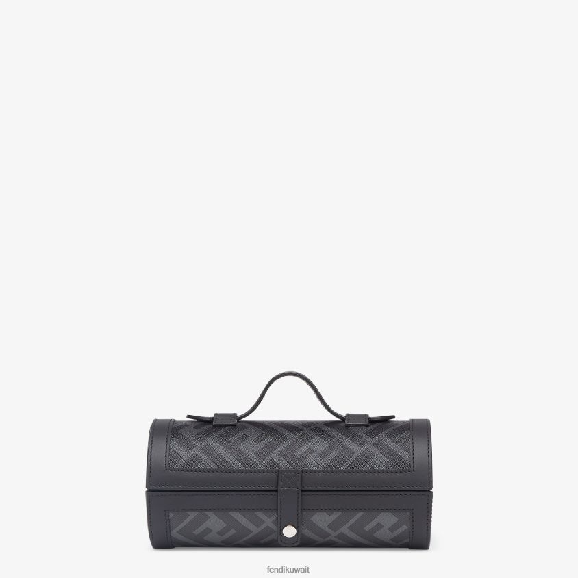 Fendi أسود رجال مجموعة العناية بالأحذية من القماش RTJZ2494 مُكَمِّلات