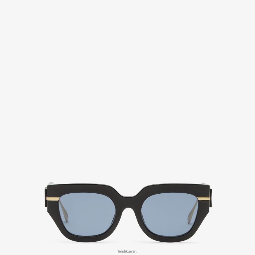 Fendi موضة نحيف نظارات شمسية من مادة الأسيتات RTJZ256 مُكَمِّلات