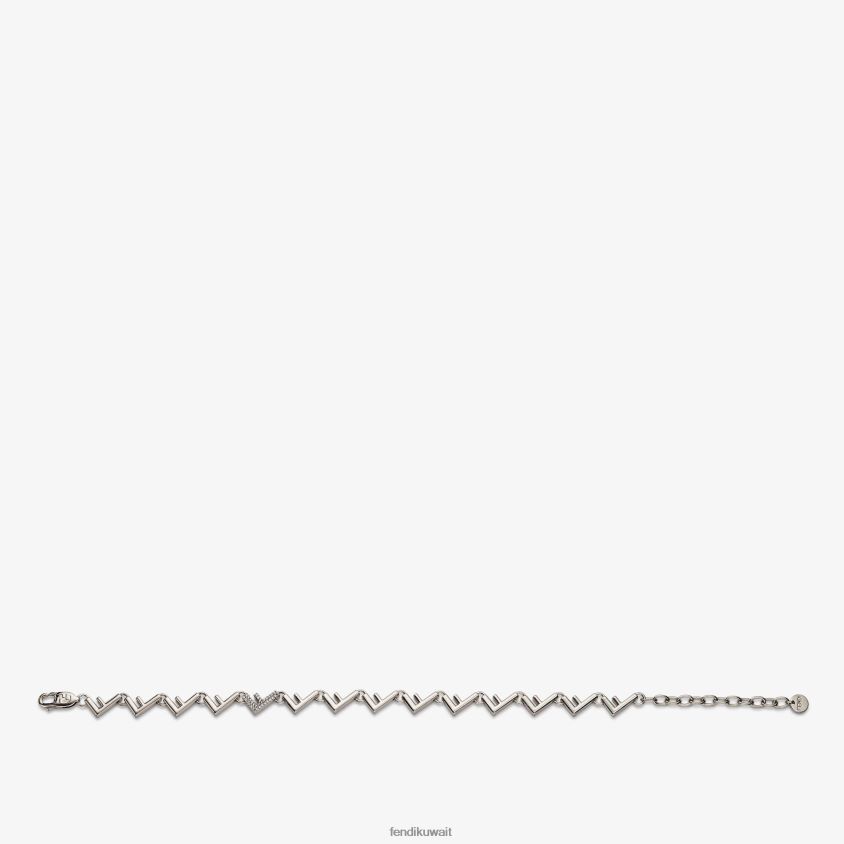 Fendi فضة رجال خمسة سوار RTJZ2733 مجوهرات