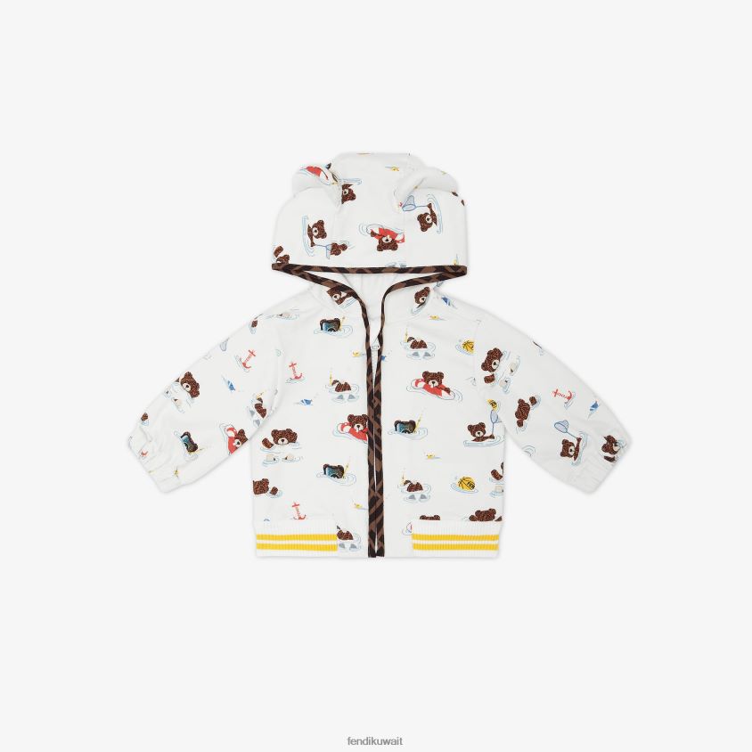 Fendi متعدد الألوان أطفال سترة جيرسي RTJZ2776 ثياب