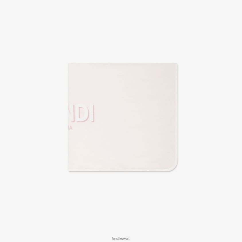 Fendi لون القرنفل أطفال بطانية جيرسي روما RTJZ2807 مُكَمِّلات