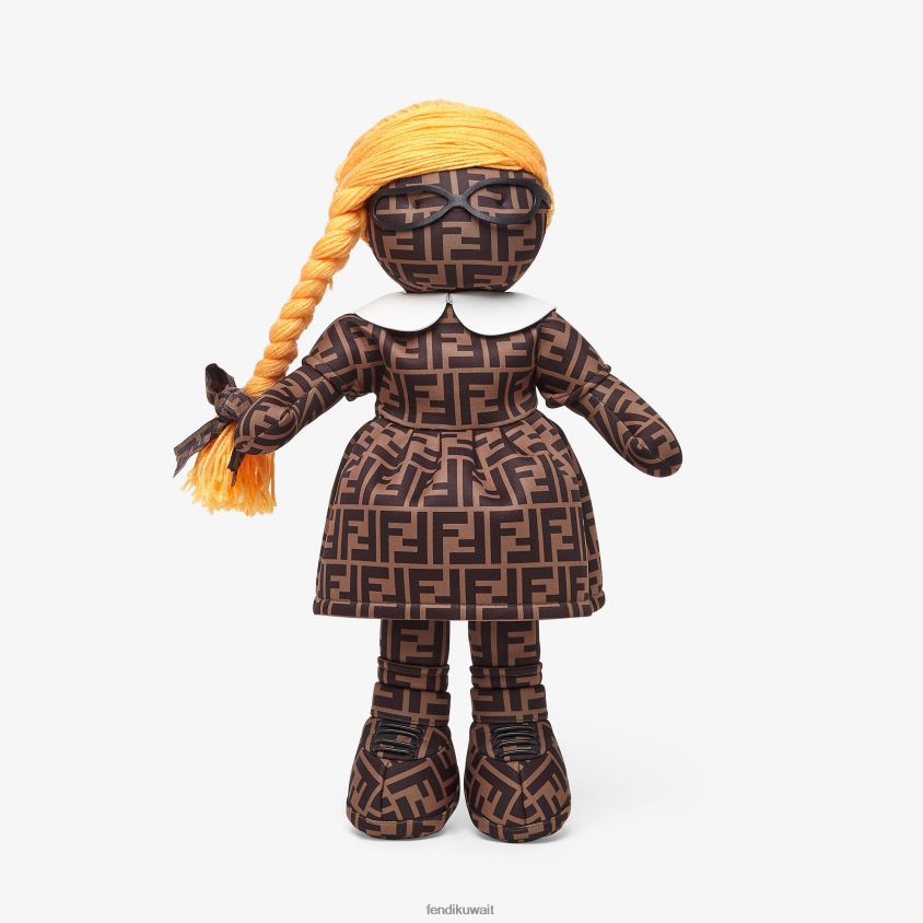 Fendi متعدد الألوان أطفال دمية قابلة للتحصيل مصنوعة من النيوبرين المعاد تدويرها RTJZ2901 مُكَمِّلات