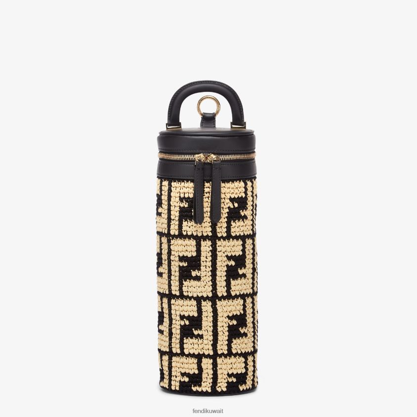 Fendi اللون البيج نحيف حامل قارورة الرافية RTJZ328 مُكَمِّلات