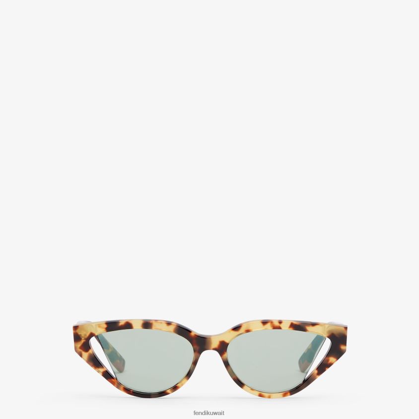 Fendi موضة نحيف عرض أزياء النظارات الشمسية RTJZ365 مُكَمِّلات