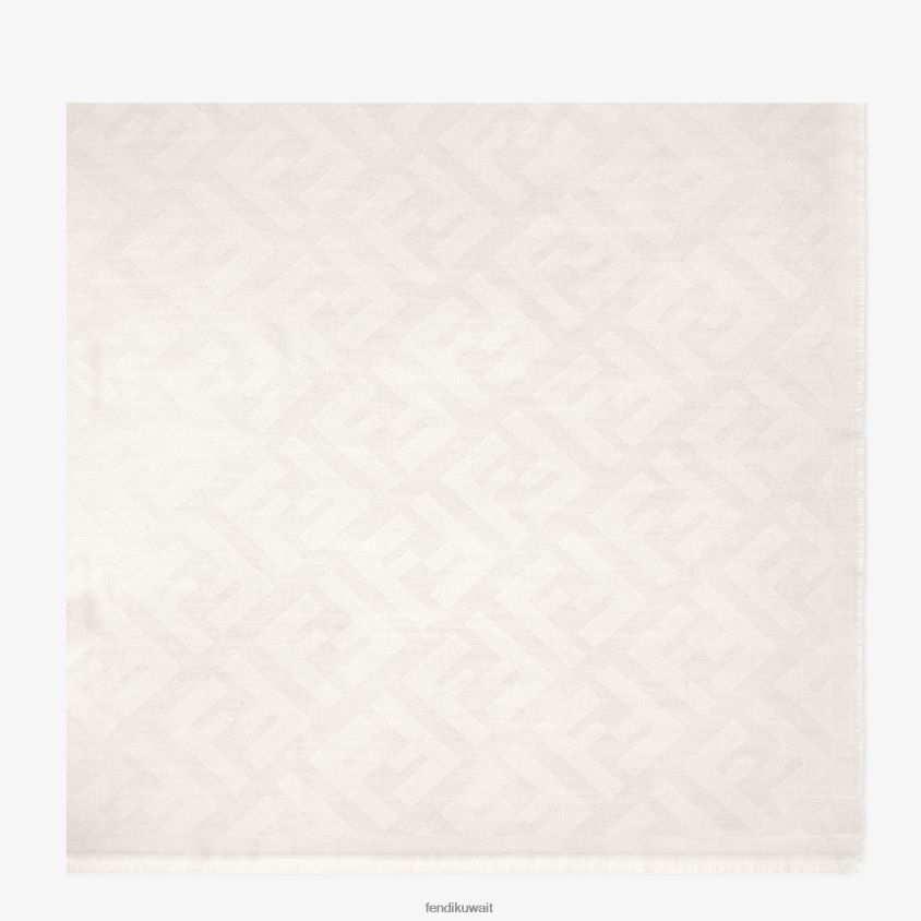 Fendi موضة نحيف شال من الصوف والكشمير RTJZ409 مُكَمِّلات