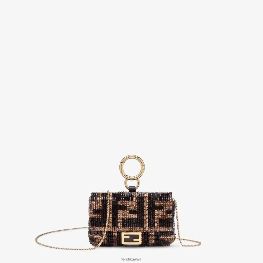 Fendi متعدد الألوان نحيف سحر مع الخرز RTJZ466 مُكَمِّلات