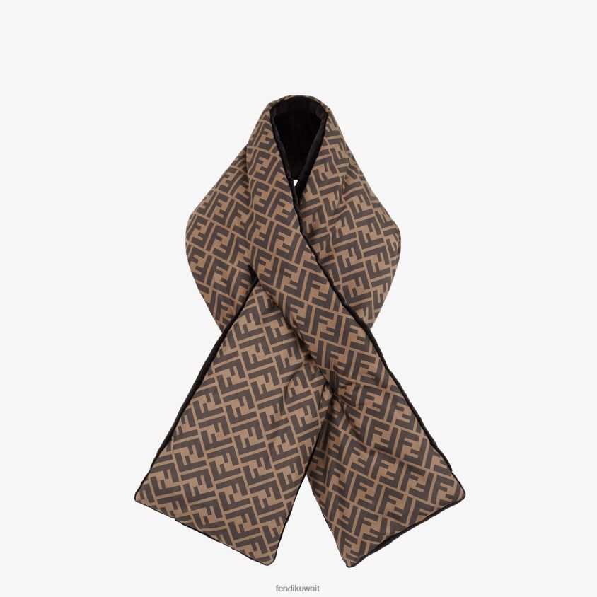 Fendi بني نحيف طوق متعدد المستعمرات RTJZ510 مُكَمِّلات