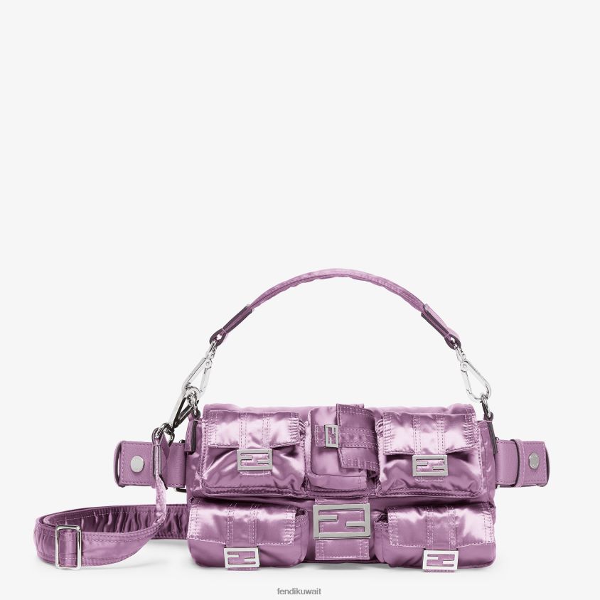 Fendi أرجواني نحيف كيس من النايلون RTJZ811 مُكَمِّلات
