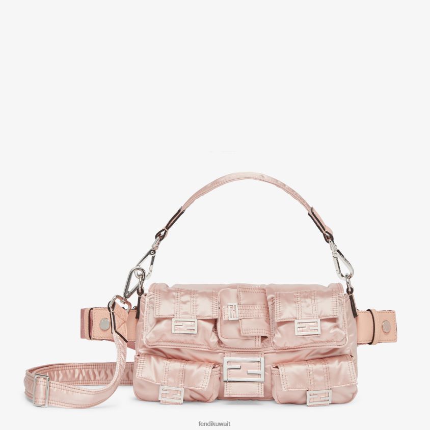 Fendi لون القرنفل نحيف كيس من النايلون RTJZ812 مُكَمِّلات