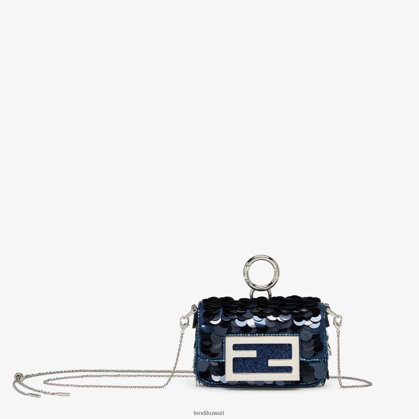 Fendi أزرق نحيف سحر الترتر RTJZ91 مُكَمِّلات