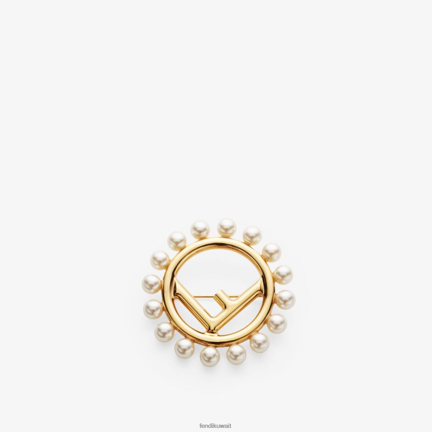 Fendi موضة نحيف colobrooch RTJZ1790 مجوهرات